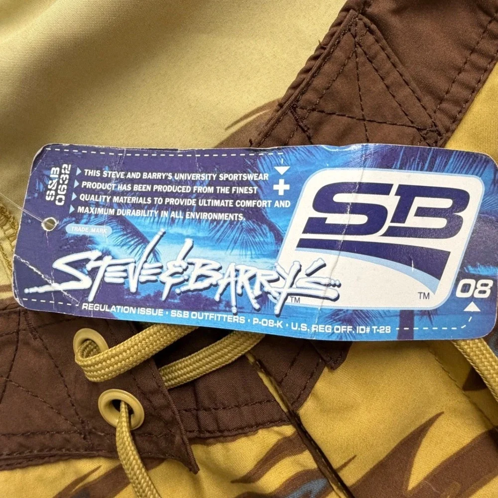 NEW Steve & Barrys Board Short Men 38 10